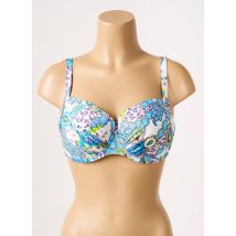ANTIGEL - Haut de maillot de bain bleu en polyamide - Femme - Taille 95E - Modz