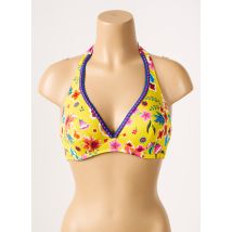 ANTIGEL - Haut de maillot de bain jaune en polyamide - Femme - Taille 85E - Modz
