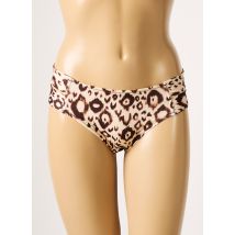 ANTIGEL - Bas de maillot de bain marron en polyamide - Femme - Taille 42 - Modz