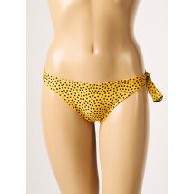 ANTIGEL - Bas de maillot de bain jaune en polyester - Femme - Taille 40 - Modz