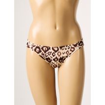 ANTIGEL - Bas de maillot de bain marron en polyamide - Femme - Taille 44 - Modz