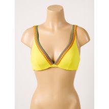 ANTIGEL - Haut de maillot de bain jaune en polyamide - Femme - Taille 85D - Modz