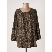 JENSEN - Blouse marron en viscose - Femme - Taille 42 - Modz