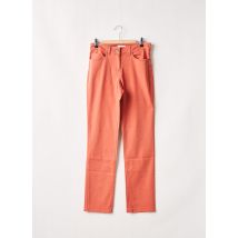 ESPRIT DE LA MER - Jeans coupe slim orange en coton - Femme - Taille 36 - Modz