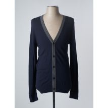 SCOTCH & SODA - Gilet manches longues bleu en laine - Homme - Taille XL - Modz