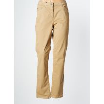 PERSONA BY MARINA RINALDI - Pantalon slim beige en coton - Femme - Taille 44 - Modz