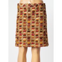 HOTEL PARTICULIER - Jupe mi-longue beige en laine - Femme - Taille 38 - Modz