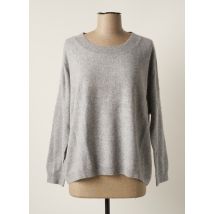 BELLA JONES - Pull gris en polyamide - Femme - Taille 40 - Modz