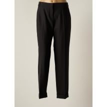 WEEKEND MAXMARA - Pantalon chino noir en laine vierge - Femme - Taille 42 - Modz