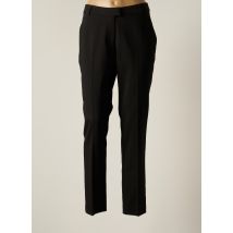 IDANO - Pantalon chino noir en polyester - Femme - Taille 38 - Modz