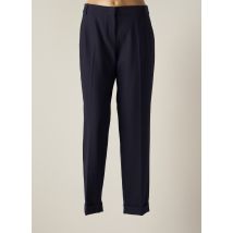 CHLOÉ STORA - Pantalon chino bleu en laine - Femme - Taille 40 - Modz