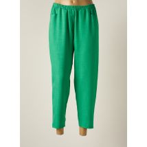 KAKIE - Pantalon 7/8 vert en viscose - Femme - Taille 40 - Modz