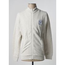 NZ RUGBY VINTAGE - Gilet manches longues beige en coton - Homme - Taille M - Modz