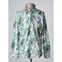 NZ RUGBY VINTAGE - Chemise manches longues vert en coton - Homme - Taille M - Modz