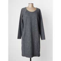 SANDWICH - Robe mi-longue gris en polyester pour femme - Taille 44 - Modz