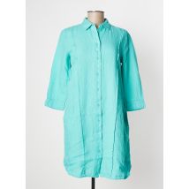 SANDWICH - Robe courte bleu en lin - Femme - Taille 38 - Modz