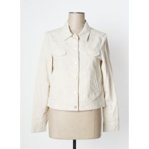 I.CODE (By IKKS) - Veste casual beige en coton pour femme - Taille 38 - Modz