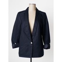 ONE STEP - Blazer bleu en lyocell - Femme - Taille 40 - Modz