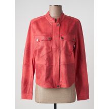 SANDWICH - Veste simili cuir rouge en polyester - Femme - Taille 44 - Modz