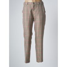 PARA MI - Pantalon chino beige en polyester - Femme - Taille 40 - Modz