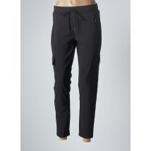 PARA MI - Pantalon 7/8 noir en polyester - Femme - Taille 42 - Modz