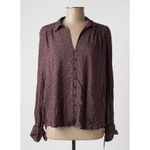 UNO PIU UNO - Chemisier noir en viscose - Femme - Taille 42 - Modz