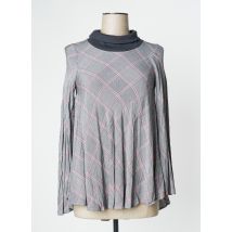 LS - Pull col roulé noir en viscose - Femme - Taille 34 - Modz