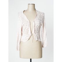 CREAM - Boléro beige en viscose - Femme - Taille 44 - Modz
