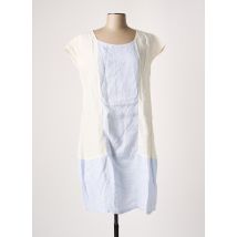 ELEMENTE CLEMENTE - Robe mi-longue beige en lin - Femme - Taille 46 - Modz