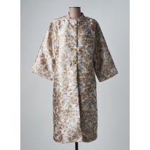 SUMMUM - Manteau long beige en polyester - Femme - Taille 38 - Modz