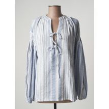 STELLA FOREST - Blouse bleu en coton - Femme - Taille 40 - Modz