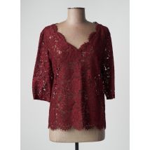 SET - Top rouge en coton - Femme - Taille 38 - Modz