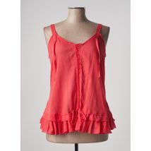 MARITHE & FRANCOIS GIRBAUD - Top rouge en coton - Femme - Taille 42 - Modz