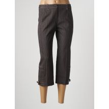 INDIES - Pantacourt marron en polyester - Femme - Taille 40 - Modz