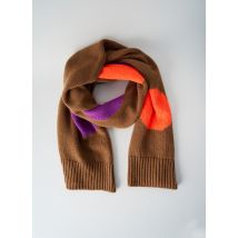 ESSENTIEL ANTWERP - Echarpe marron en acrylique - Femme - Taille TU - Modz