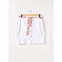 MAE MAHE - Jupe mi-longue blanc en coton - Femme - Taille 46 - Modz