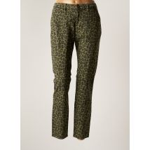KANOPE - Pantalon chino vert en coton pour femme - Taille 40 - Modz