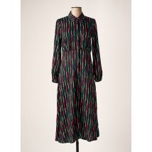 COMPAÑIA FANTASTICA - Robe mi-longue noir en viscose - Femme - Taille 38 - Modz