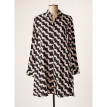 COMPAÑIA FANTASTICA - Robe courte noir en viscose - Femme - Taille 34 - Modz