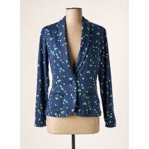 PRINCESSE NOMADE - Blazer bleu en coton pour femme - Taille 38 - Modz