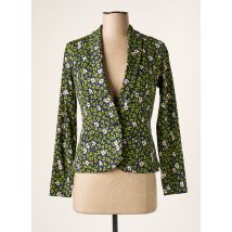 PRINCESSE NOMADE - Blazer vert en coton pour femme - Taille 34 - Modz