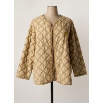 MINA ROSA - Veste casual beige en coton - Femme - Taille TU - Modz