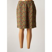 PRINCESSE NOMADE - Jupe mi-longue vert en polyester - Femme - Taille 38 - Modz