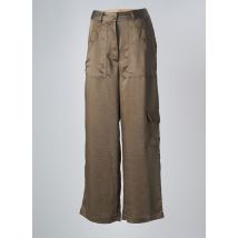 NEKANE - Pantalon cargo vert en polyester - Femme - Taille 40 - Modz