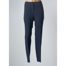 GEISHA - Pantalon slim bleu en polyester - Femme - Taille 42 - Modz