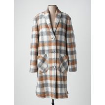 BARBARA LEBEK - Manteau long gris en laine - Femme - Taille 40 - Modz