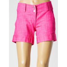 TRICOT CHIC - Short rose en coton - Femme - Taille 38 - Modz