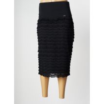 CAVALLI - Jupe mi-longue noir en polyester - Femme - Taille 38 - Modz