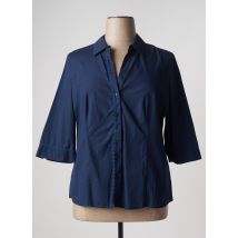 PERSONA BY MARINA RINALDI - Chemisier bleu en coton - Femme - Taille 46 - Modz