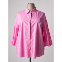 PERSONA BY MARINA RINALDI - Chemisier rose en coton pour femme - Taille 52 - Modz